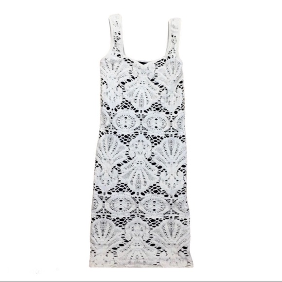 Free People Intimately Bodycon Stretchy Lace Dress Size Small - Picture 1 of 7